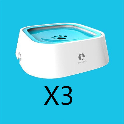 1.5L Cat Dog Water Bowl Carried Floating Bowl Anti-Overflow Slow Water Feeder Dispenser Pet Fountain ABS&PP Dog Supplies - Newshine.com
