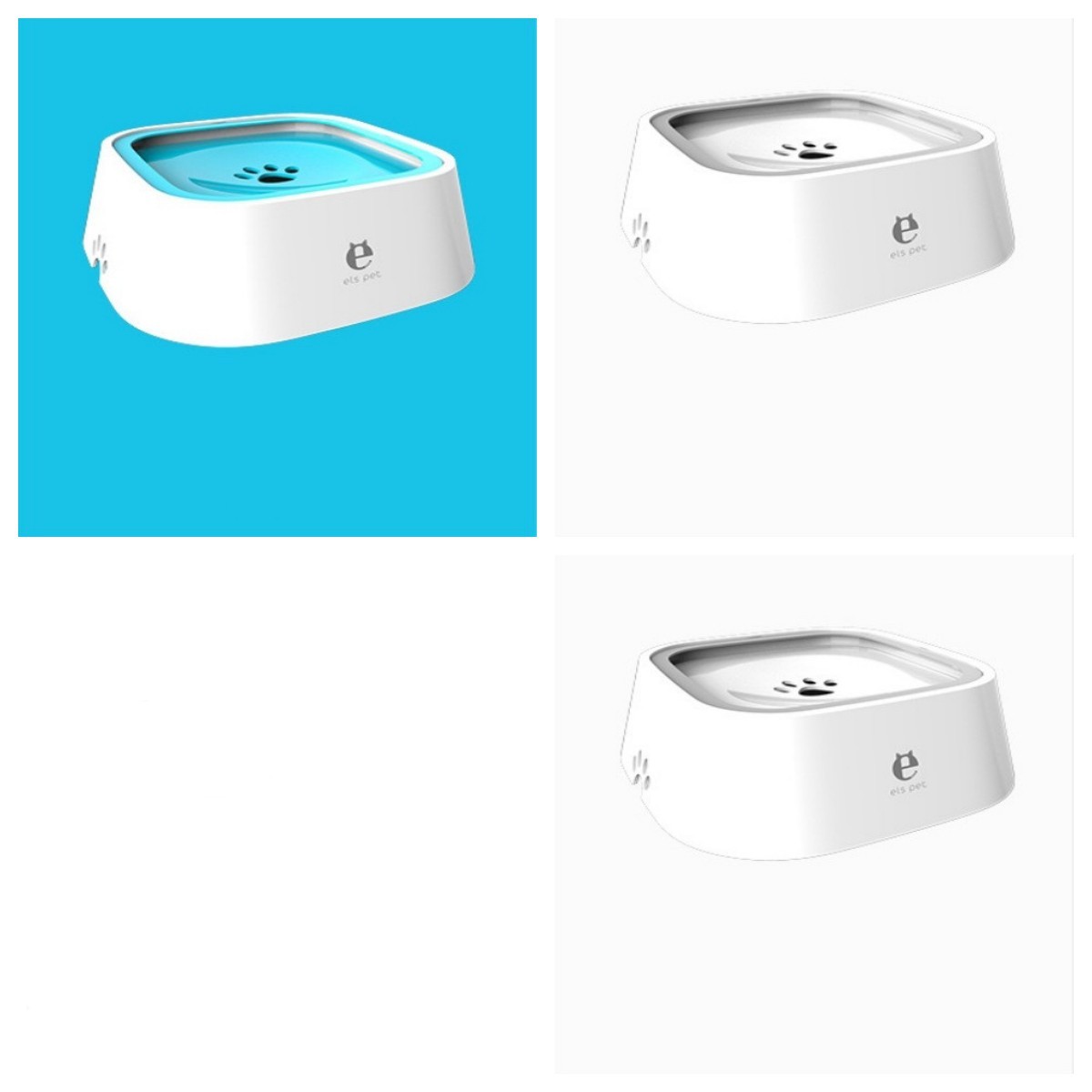 1.5L Cat Dog Water Bowl Carried Floating Bowl Anti-Overflow Slow Water Feeder Dispenser Pet Fountain ABS&PP Dog Supplies - Newshine.com