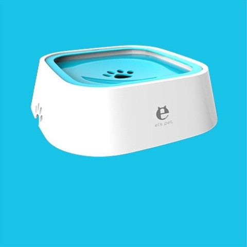 1.5L Cat Dog Water Bowl Carried Floating Bowl Anti-Overflow Slow Water Feeder Dispenser Pet Fountain ABS&PP Dog Supplies - Newshine.com