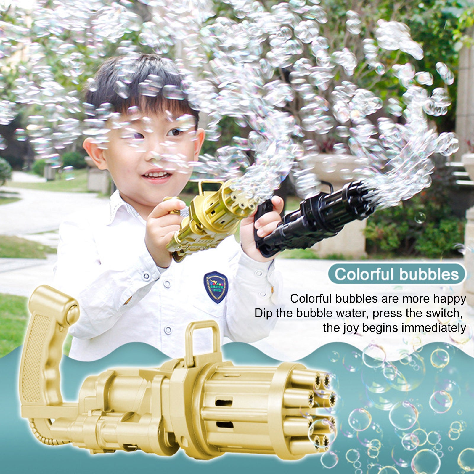 Kids Toy Bath Toys Bubble Gum Machine Toys For Kids Plastic Machine Gun Toy - Newshine.com