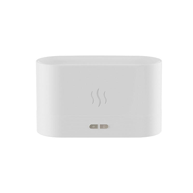 Aroma Diffuser With Flame Light Mist Humidifier Aromatherapy Diffuser With Waterless Auto-Off Protection For Spa Home Yoga Office - Newshine.com