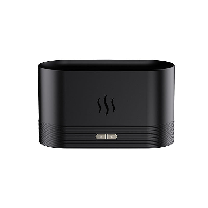 Aroma Diffuser With Flame Light Mist Humidifier Aromatherapy Diffuser With Waterless Auto-Off Protection For Spa Home Yoga Office - Newshine.com