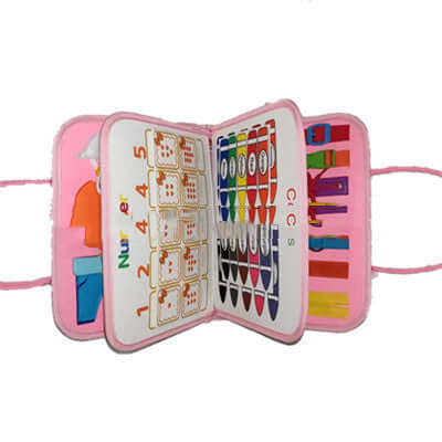 New Busy Book Children's Busy Board Dressing And Buttoning Learning Baby Early Education Preschool Sensory Learning Toy - Newshine.com