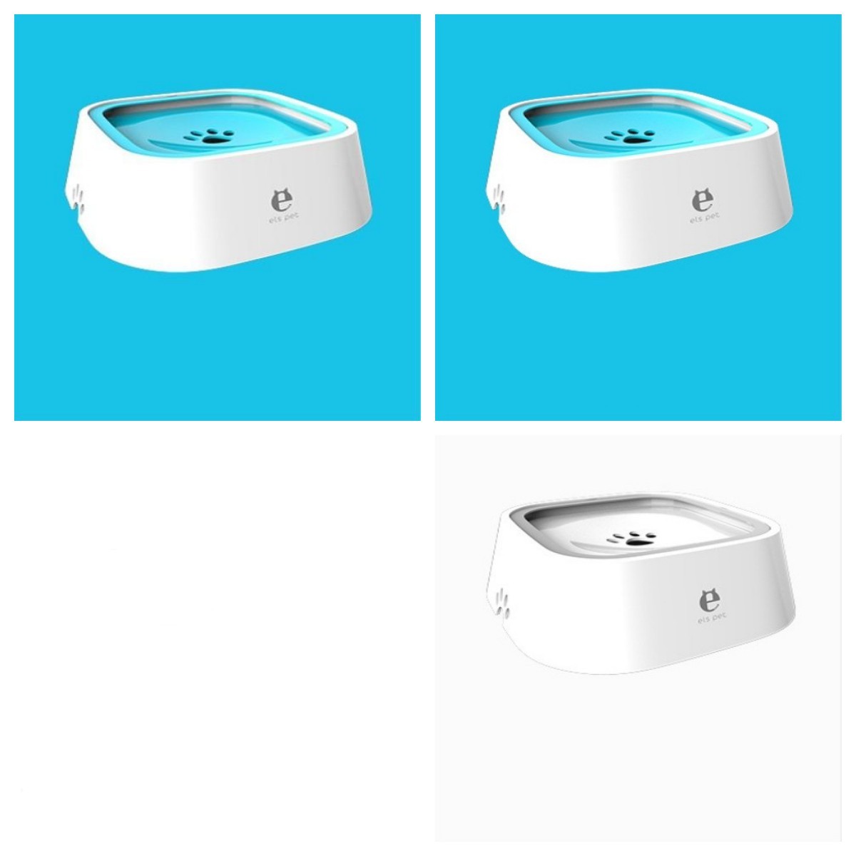 1.5L Cat Dog Water Bowl Carried Floating Bowl Anti-Overflow Slow Water Feeder Dispenser Pet Fountain ABS&PP Dog Supplies - Newshine.com