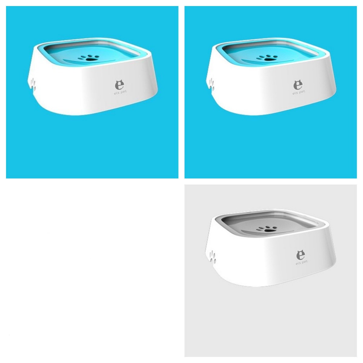 1.5L Cat Dog Water Bowl Carried Floating Bowl Anti-Overflow Slow Water Feeder Dispenser Pet Fountain ABS&PP Dog Supplies - Newshine.com
