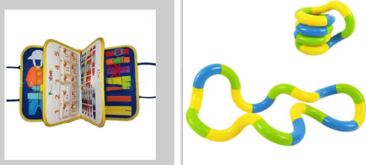 New Busy Book Children's Busy Board Dressing And Buttoning Learning Baby Early Education Preschool Sensory Learning Toy - Newshine.com