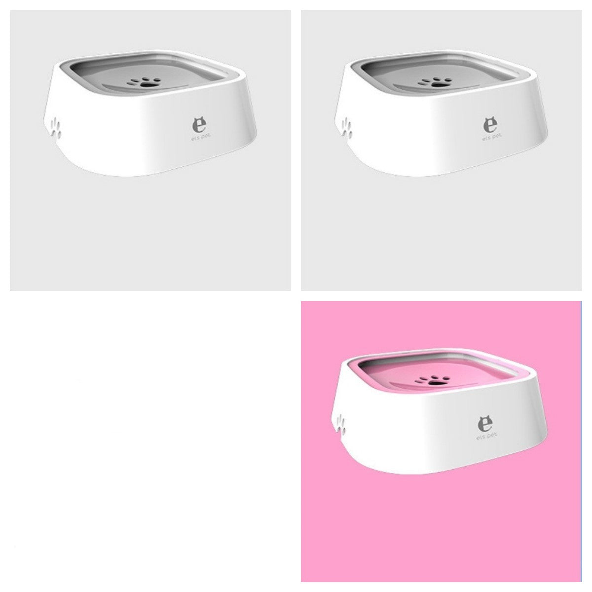 1.5L Cat Dog Water Bowl Carried Floating Bowl Anti-Overflow Slow Water Feeder Dispenser Pet Fountain ABS&PP Dog Supplies - Newshine.com