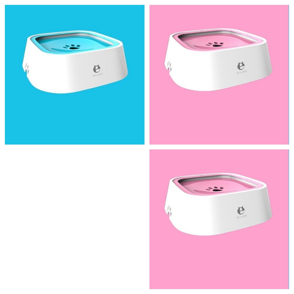 1.5L Cat Dog Water Bowl Carried Floating Bowl Anti-Overflow Slow Water Feeder Dispenser Pet Fountain ABS&PP Dog Supplies - Newshine.com