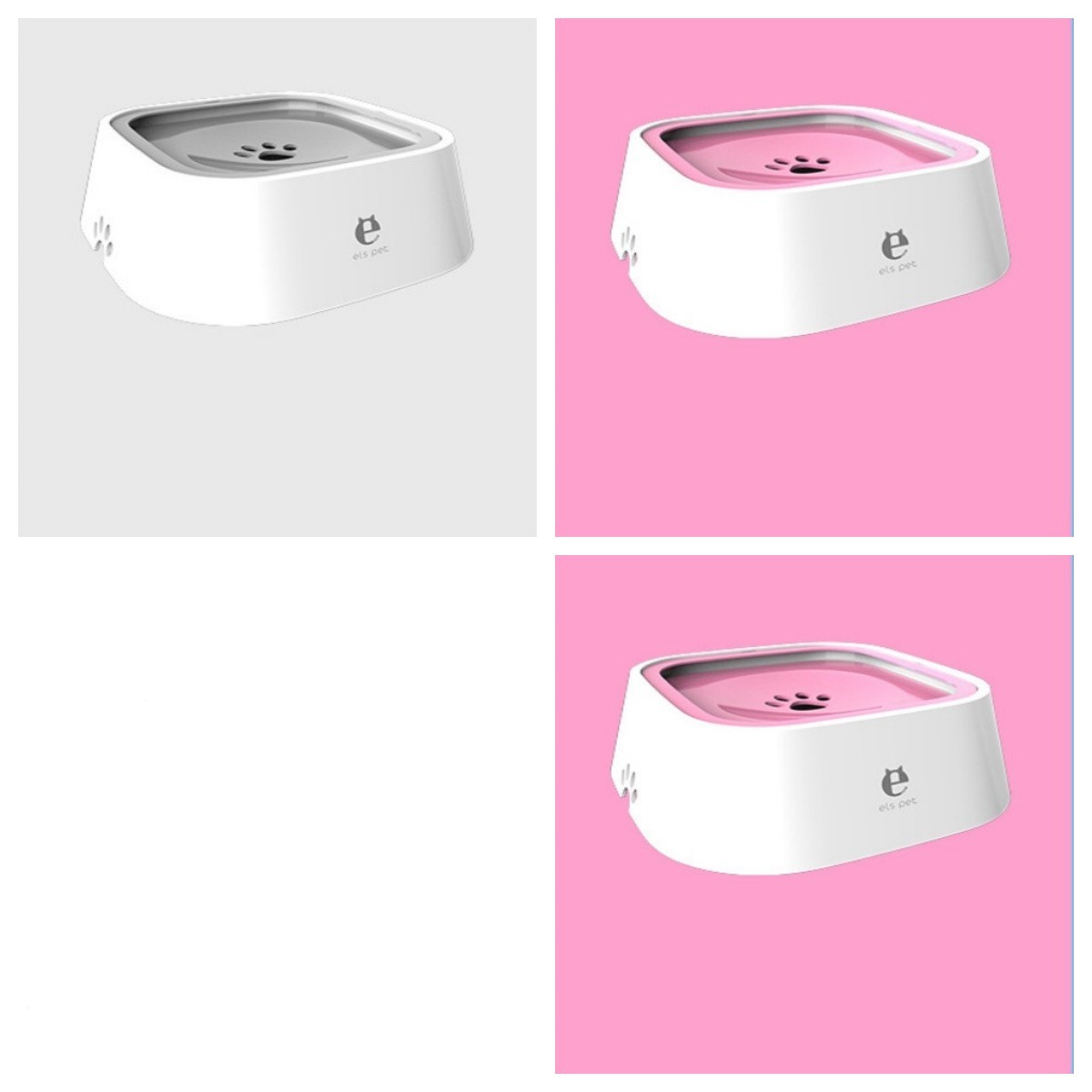 1.5L Cat Dog Water Bowl Carried Floating Bowl Anti-Overflow Slow Water Feeder Dispenser Pet Fountain ABS&PP Dog Supplies - Newshine.com