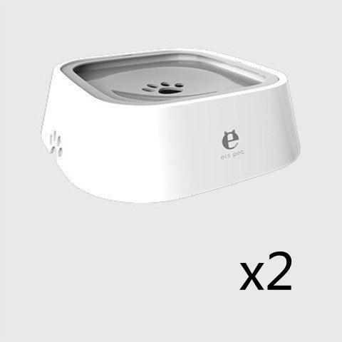 1.5L Cat Dog Water Bowl Carried Floating Bowl Anti-Overflow Slow Water Feeder Dispenser Pet Fountain ABS&PP Dog Supplies - Newshine.com